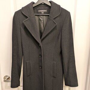 Express 3 Button Peacoat Cashmere Blend SZ Medium